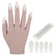 thumbnail image 4 of Practique la mano de entrenamiento del arte de las uñas, mano de entrenamiento de uñas de silicona Mano de entrenamiento del arte de las uñas Mano de entrenamiento de uñas de silicona Rendimiento de primer nivel, 4 of 8
