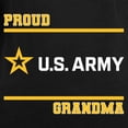 thumbnail image 3 of CafePress - Proud Army Grandma White And Gold Long Sleeve T Shirt - Women's Long Sleeve Graphic Tee Casual Fit, 3 of 4