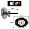 thumbnail image 2 of Thermometer Weber 60070 Oval Replacement for Weber Q Grills, 2 of 6