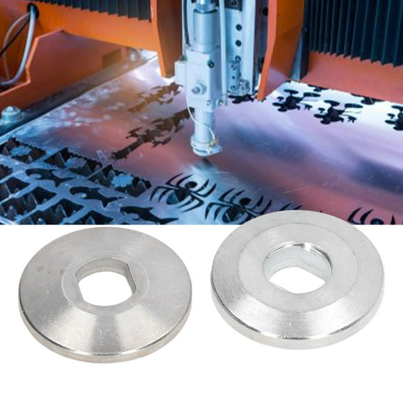 Senjay Electric Saw Pressure Plate,2Pcs Cutting Machine Pressure Plate Cemented Carbide Bearing Block For 10in Aluminum Mitre Saw,Pressure Plate Bearing Block
