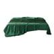 thumbnail image 2 of Sábana de Seda Verde Oscuro de Lujo | Lavable, 228 X 259 Cm | Fácil de Cuidar y Suave Al Tacto | 600 G | Regalo Ideal | 1 Unidad, 2 of 6
