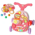 thumbnail image 1 of Baby Learning Walker With Wheels, Baby Activity Walker, 2 In 1 Baby Push Walkers And Activity Center, Walker For Baby Boy Girl (Pink) 2 In 1 Cake Walker (Pink)NoSize Gao Jinjia unisex, 1 of 2
