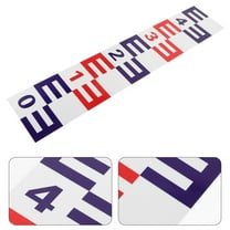 Masteelf Water Level Gauge Sticker Self-adhesive Water Level Meter Reflective Water Level Measuring Tool