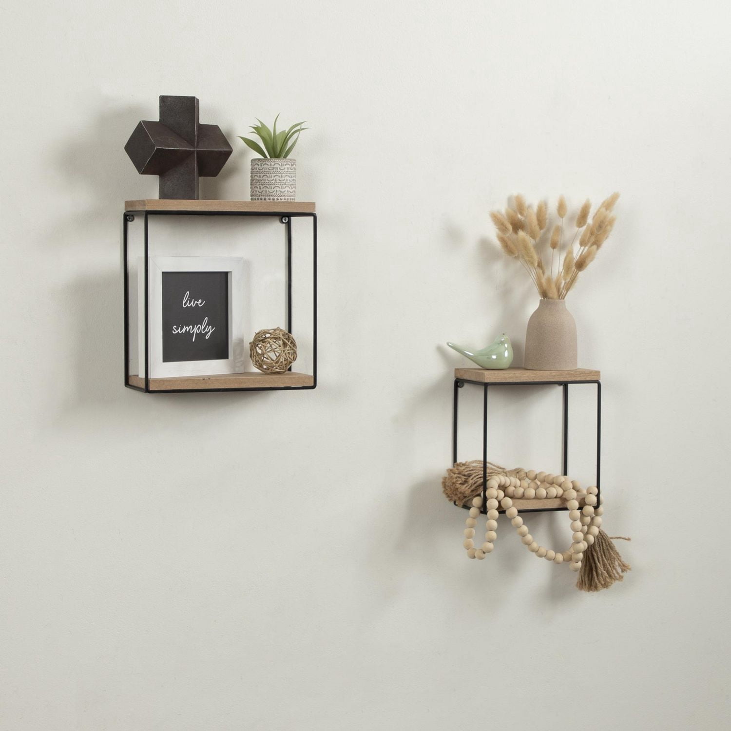 Live Simply 6x6 Framed Accent Art