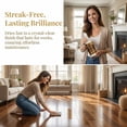 thumbnail image 4 of High Solid Content Floor Polish Wood Floor Restorer And Polish Streak-Free Long-Lasting Shine Protective Coating For Hardwood Laminate Floors Revives Dull 500ml, 4 of 7
