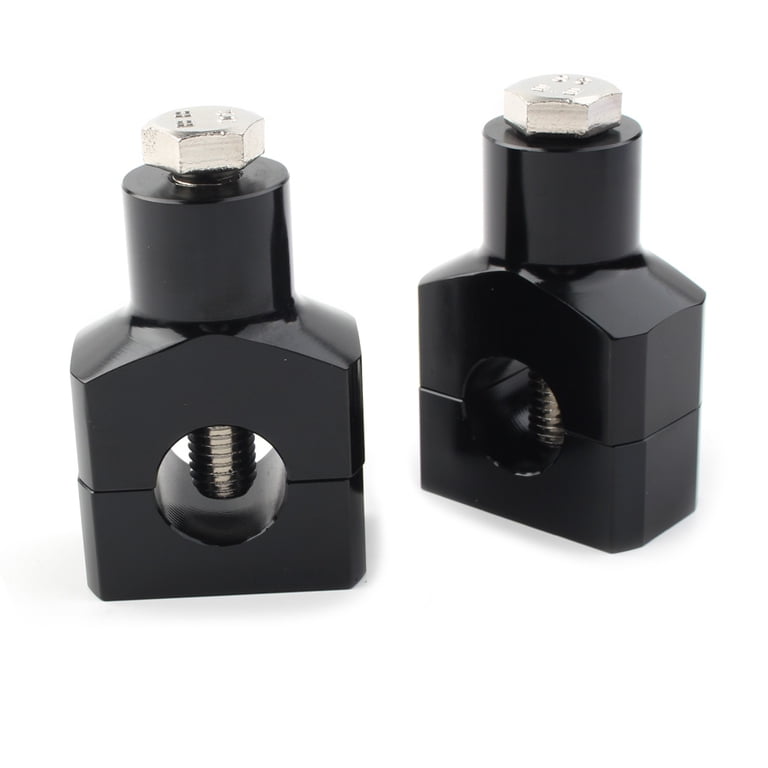For Harley Honda Motorcycle 1'' Handlebar Risers Clamps Handle Bar