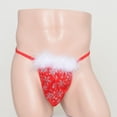 thumbnail image 2 of videño para Hombre, Ropa Interior con Estampado en T, Disfraces de rojo Baoblaze Ropa interior para hombre T, 2 of 6