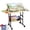 Beige, variant on Buballino 1500-Piece Adjustable Wooden Puzzle Table, Height & Angle Customization, Smooth Finish, Home & Hobby Use