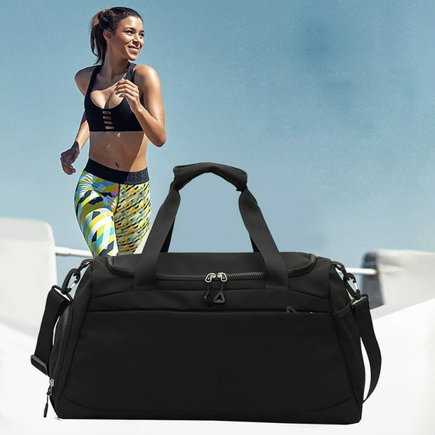 Travel Luggage Handbag Gym Bag Travel Bag With Trolley Case Rainproof Bag Travel Luggage Handbag Shoe Shoulder Bag Wet And Dry Separation Gym Bag