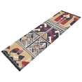 thumbnail image 2 of Tribal Style Patterns Bedroom Runner Rug 2'x 6' Non Slip Carpet Indoor Home Area Rug Living Room, 2 of 8