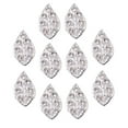thumbnail image 3 of 10 Piezas Hojas Colgantes de Aleación de , para La Fabricación de Joyas, Broche de Bricolaje para Mujeres, 3 of 8