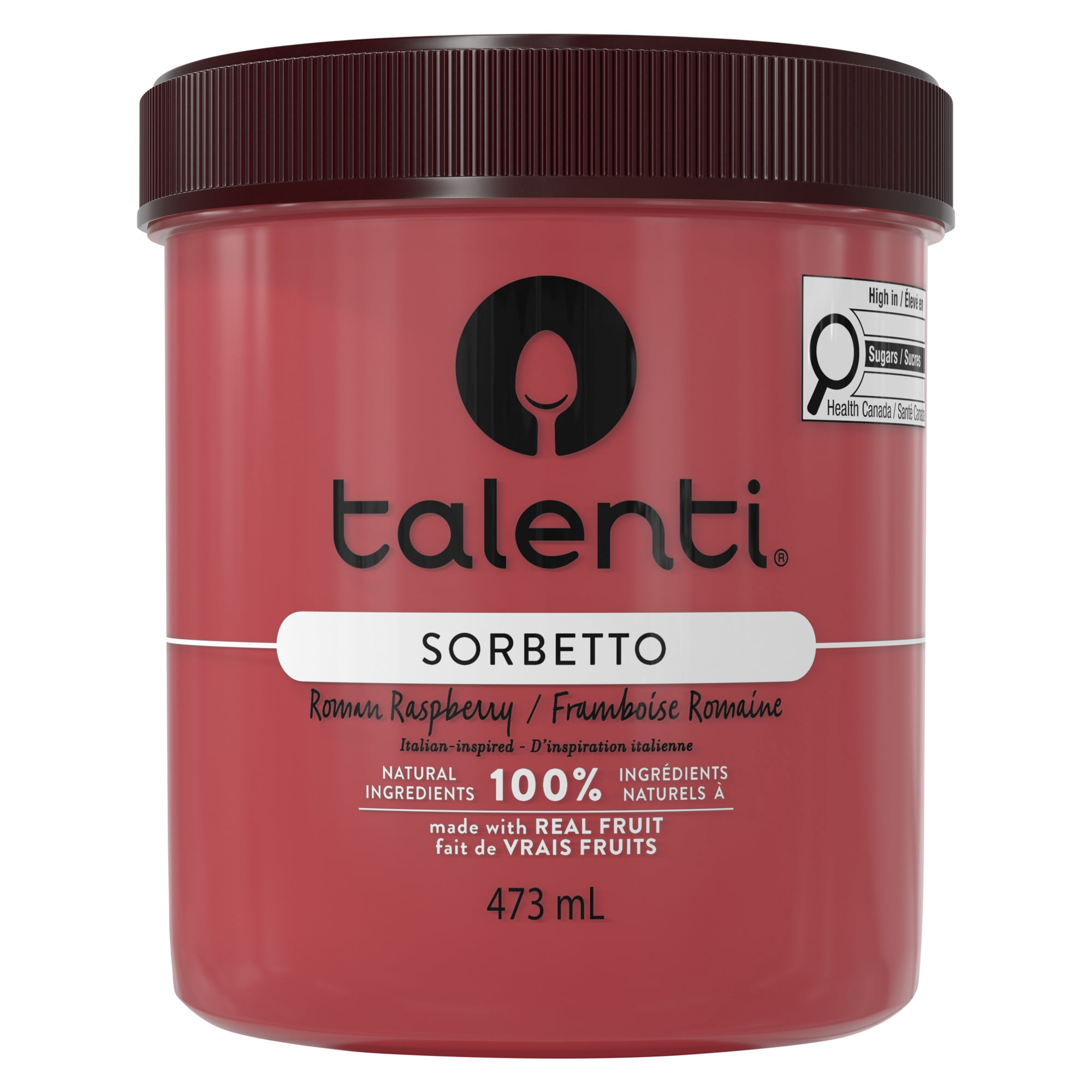 Talenti Roman Raspberry Dairy Free Sorbetto, 473 ml - Walmart.ca