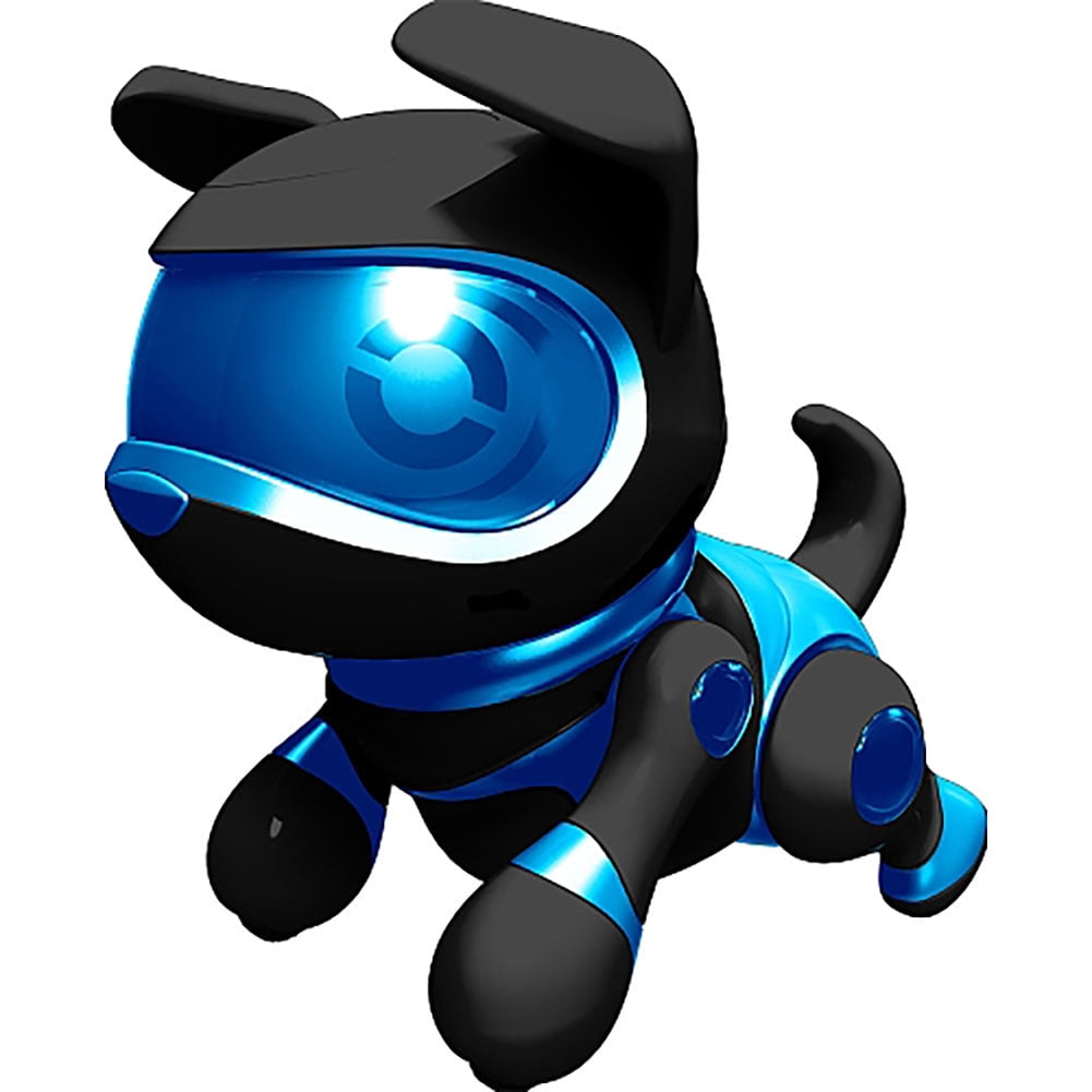 Tekno Robotic Pets Newborn Puppy Black
