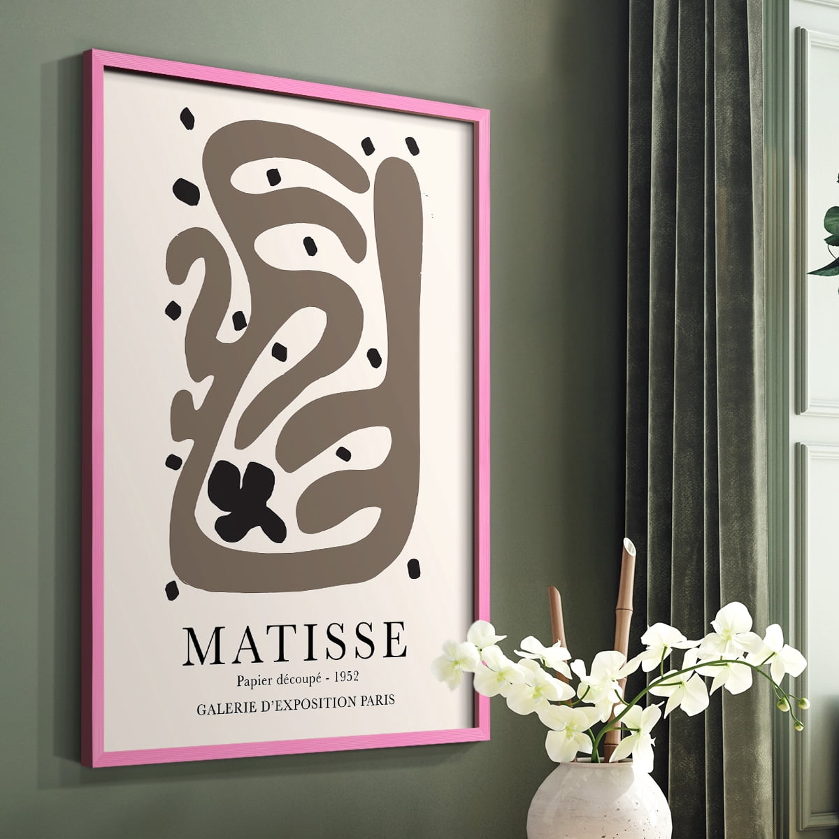 Matisse CCXX in Solid Wood 11 x 14 Framed Print
