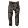 thumbnail image 3 of Pantalón de chándal Pant Match, holgado, estilo chino lavado, para hombre, verde grisáceo, 3 of 5