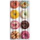 thumbnail image 1 of ABPHQTO Yummy Colorful Donut Pattern Cortina de ducha Cortina de ducha impermeable 90x180 cm, 1 of 2
