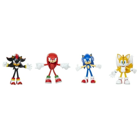 Sonic The Hedgehog - Wave 1 - Figures with Accessory - 4 Inch Action Figures