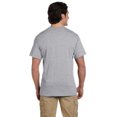 thumbnail image 4 of Jerzees T-Shirt à Col Ras du Cou à Manches Courtes avec Poche pour Hommes DRI-POWER Active, 5X, Oxford, 4 of 4