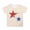 Yellow, variant on MIXUE Toddler Girls Tops & T-Shirts Summer Fourth Of July Independence Day Star Print Round Neck Short Sleeve Casual Party Tshirts Holiday Wear,Black,3-4 Years