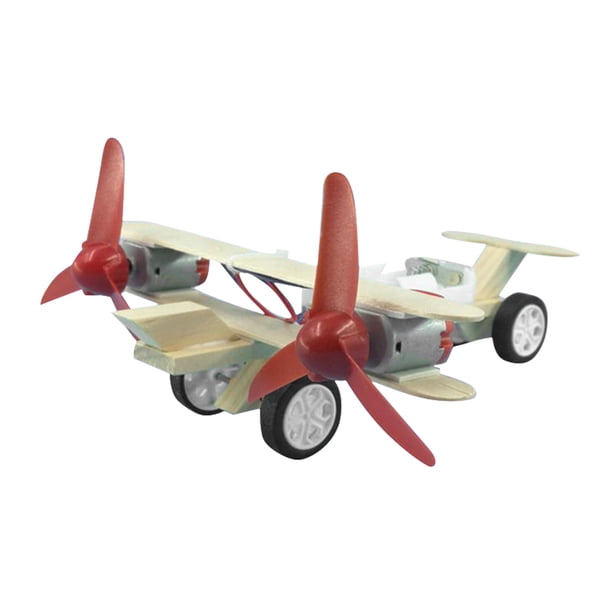 Niños que ensamblan juguetes eléctricos, DIY Niños que ensamblan desgaste eléctrico que resisten bloques divertidos Juguete Trabajo hecho a mano Rodaje Modelo de avión Innovación moderna