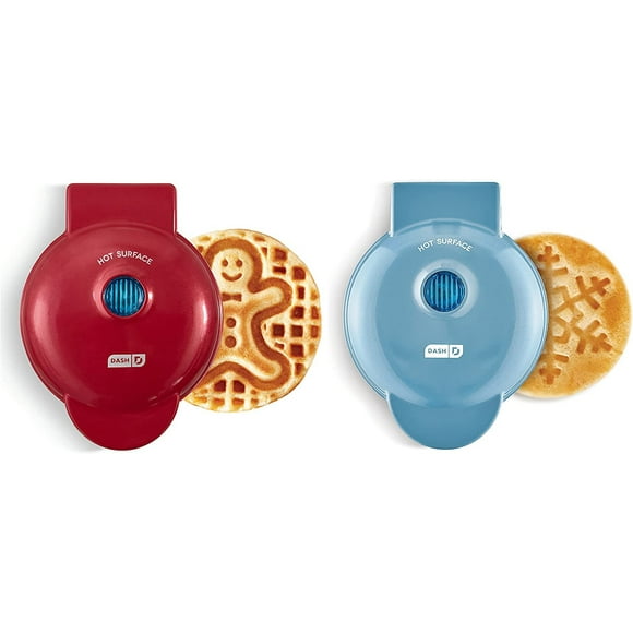 Dash Mini Waffle Maker (paquete de 2) para gofres individual DASH DASH