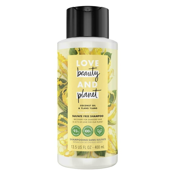 Love Beauty and Planet Hope Daily Shampoo with Coconut Oil, Ylang Ylang, 13.5 fl oz
