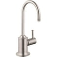 thumbnail image 1 of Hansgrohe 4302800 C Beverage Faucet, Steel Optik, 1 of 5
