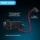 thumbnail image 3 of Kit de resistencias de motor de ventilador AC Nilight para Cadillac Chevy GMC, 3 of 7