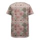 thumbnail image 5 of Fiudx Ofertas Flash Artículos En Oferta Blusa Superior de Camiseta de Manga Corta con Cuello En V Estampada Informal de Moda para Mujer, 5 of 5