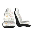 thumbnail image 3 of Pofeuu Wildflower Watercolor 2 Print Automotive Car Seat Covers Flat Cloth Full Set Seat Covers,Car Seat Covers front seats for Cars Trucks and SUVs-2 PCS, 3 of 9