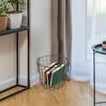 thumbnail image 3 of OULII Panier de Rangement Pliable pour Bois de Chauffage 1Ensemble, 3 of 8