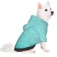 thumbnail image 2 of Fotbe Blue And Turquoise Sudadera con Estampado para Perros Pequeños – Suéter con Capucha para Mascotas, Tela Suave de Forro Polar con Bolsillo-Medium, 2 of 7