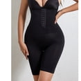 thumbnail image 4 of Miluxas Shapewear for Women Leotard Tummy Control High Waisted Body Shaper Shorts Butt Lifting Thigh Slimmer Shapewear Under Dress Black S(S), 4 of 6