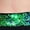 Green, variant on Raenseen Kids Girls 2 Piece Lyrical Jazz Dance Outfit Sequin Crop Top and Wide Leg Chiffon Pants Hip Hop Dance Set Purple 6