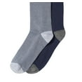 thumbnail image 3 of Greg Norman Mens 2 Pack Crew Dress Socks Navy 8-12, 3 of 3