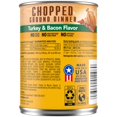 thumbnail image 3 of Pedigre Turkey & Bacon Ground Wet Dog Food for Adult Dog, 13.2 oz. Can, 3 of 7