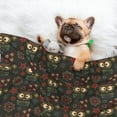 thumbnail image 3 of Yiaed Boho Owl Print Dog Blankets-Cat Blanket Washable for Couch Protection,Puppy Blanket, Soft Plush Reversible Throw Furniture Protector-Medium, 3 of 8