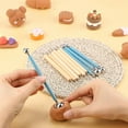 thumbnail image 2 of 6 Sets Dot Painting Tools 60 Pcs Clay Pottery Modeling Tools Embossing Tools Ceramic Clay Dotting Tools for Painting, 2 of 6