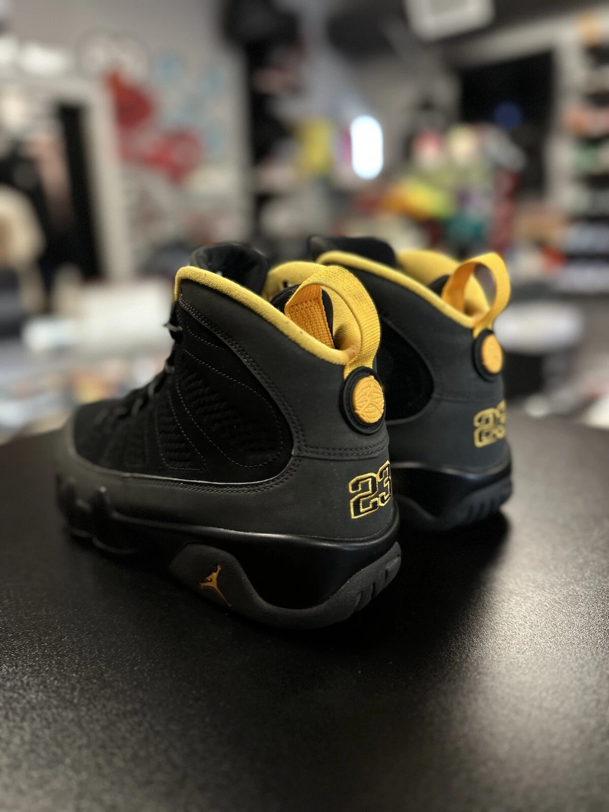Nike Air Jordan 9 Retro University Gold Size 10 CT8019-070 OG