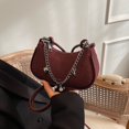 thumbnail image 4 of Bolso Axilas Color Sólido Elegante Bolsos para Mujeres La Cadena Con Que Desplazan, 4 of 9