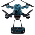 thumbnail image 1 of MightySkins DJSPCMB-Blue Storm Skin Decal for DJI Spark Mini Drone Combo Sticker - Blue Storm, 1 of 4