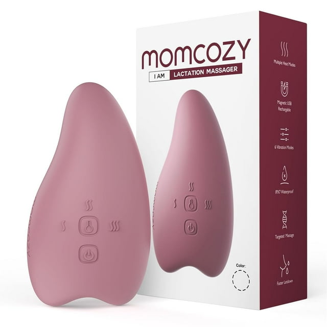 Masajeador de Lactancia Calentador 2 en 1 Momcozy LM01