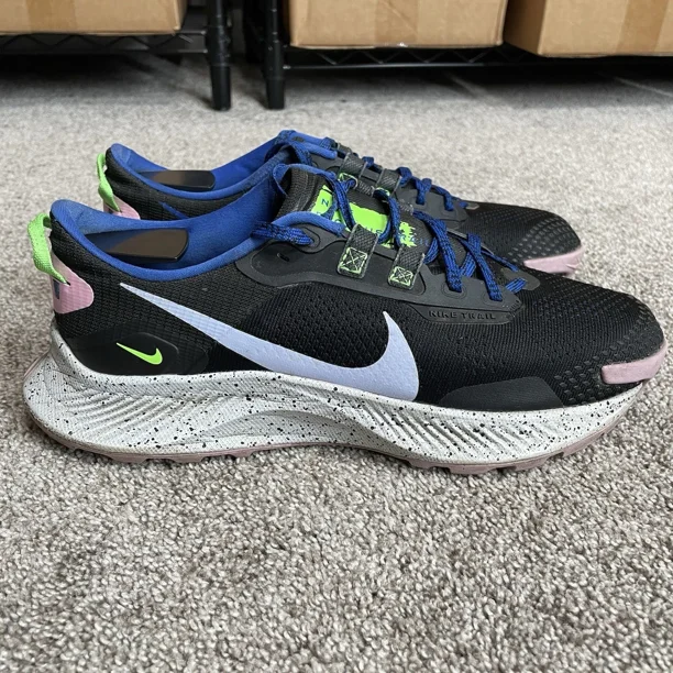 Nike Pegasus Trail 3 Running Shoes Athletic Sneakers Black DA8698-002 Women's 9
