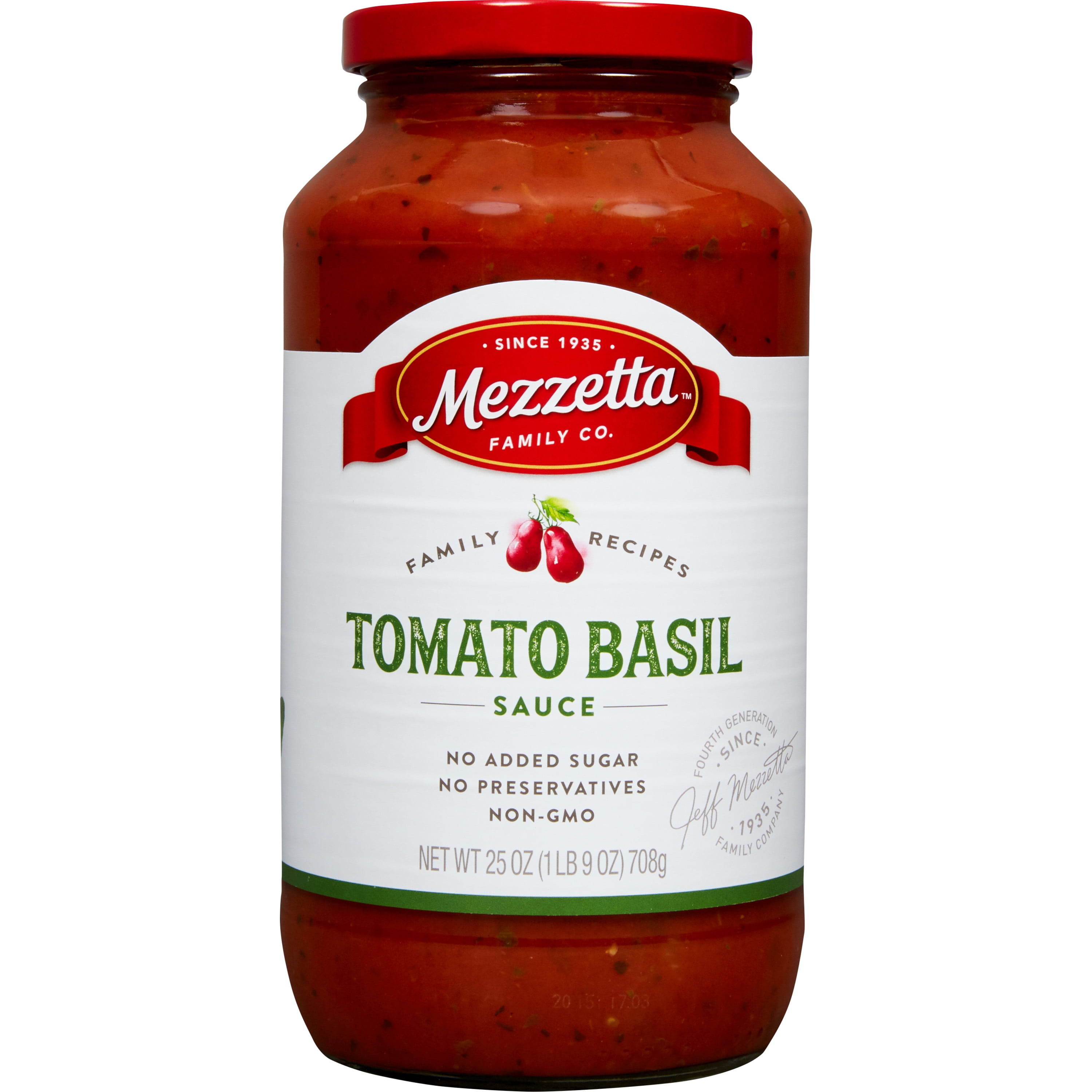 Mezzetta Family Recipes Tomato Basil Sauce 24 fl oz Jar