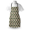 thumbnail image 4 of Hibiscus Apron, Tropical Flowers in Real Life Tones, Unisex Kitchen Bib with Adjustable Neck for Cooking Gardening, Adult Size, Multicolor, by Ambesonne, 4 of 4