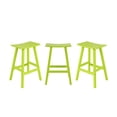 thumbnail image 6 of Costaelm 29" Poly Outdoor Patio Bar Stool (Set of 3), Lime, 6 of 6