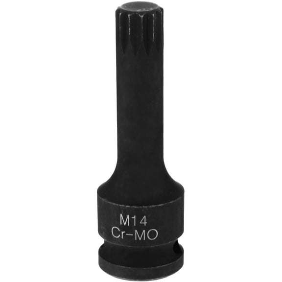 FOLOYORI Impact Nut Driver Bit Set Black Chromium Molybdenum Steel 1Pack 3.07X0.98X0.98in