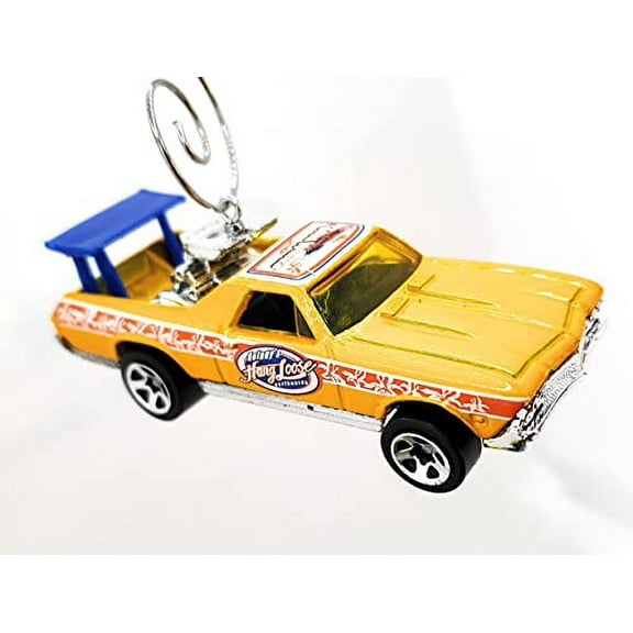 Christmas Ornament for 1968 Chevy El Camino Orange