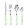 thumbnail image 2 of Dvruxg Stainless Steel Tableware Set, Modern Design Cutlery, Handcrafted Handle Silverware, Multipurpose Flatware for Events, 2 of 2