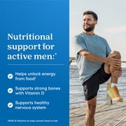 One A Day Mens Multivitamins Gummies with B Vitamins, Physical Energy Support 80 Count